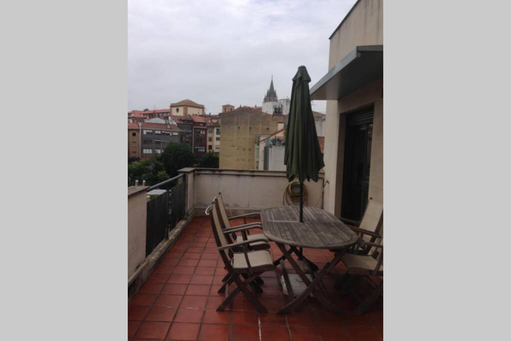 Апартаменты Atico Centro Oviedo 3Hab+Garaje+Terraza+Wifi Экстерьер фото